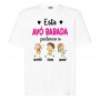 Tshirt Senhora Avó Babada