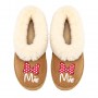 Chinelo Personalizado Pelucia Minnie 