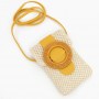 Bolsa para telemóvel Circle Yellow