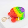 Porta Moedas Chaveiro Pop It Mickey Red