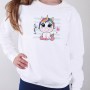 Sweatshirt Criança Cute Unicórnio