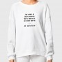 Sweater Abraçar os erros
