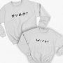 Sweater Casal Hubby & Wifey