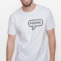 Tshirt Homem Frase Pixel Personalizável