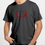 Tshirt Homem Low Battery