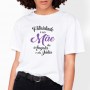 Tshirt Senhora Felicidade é ser 
